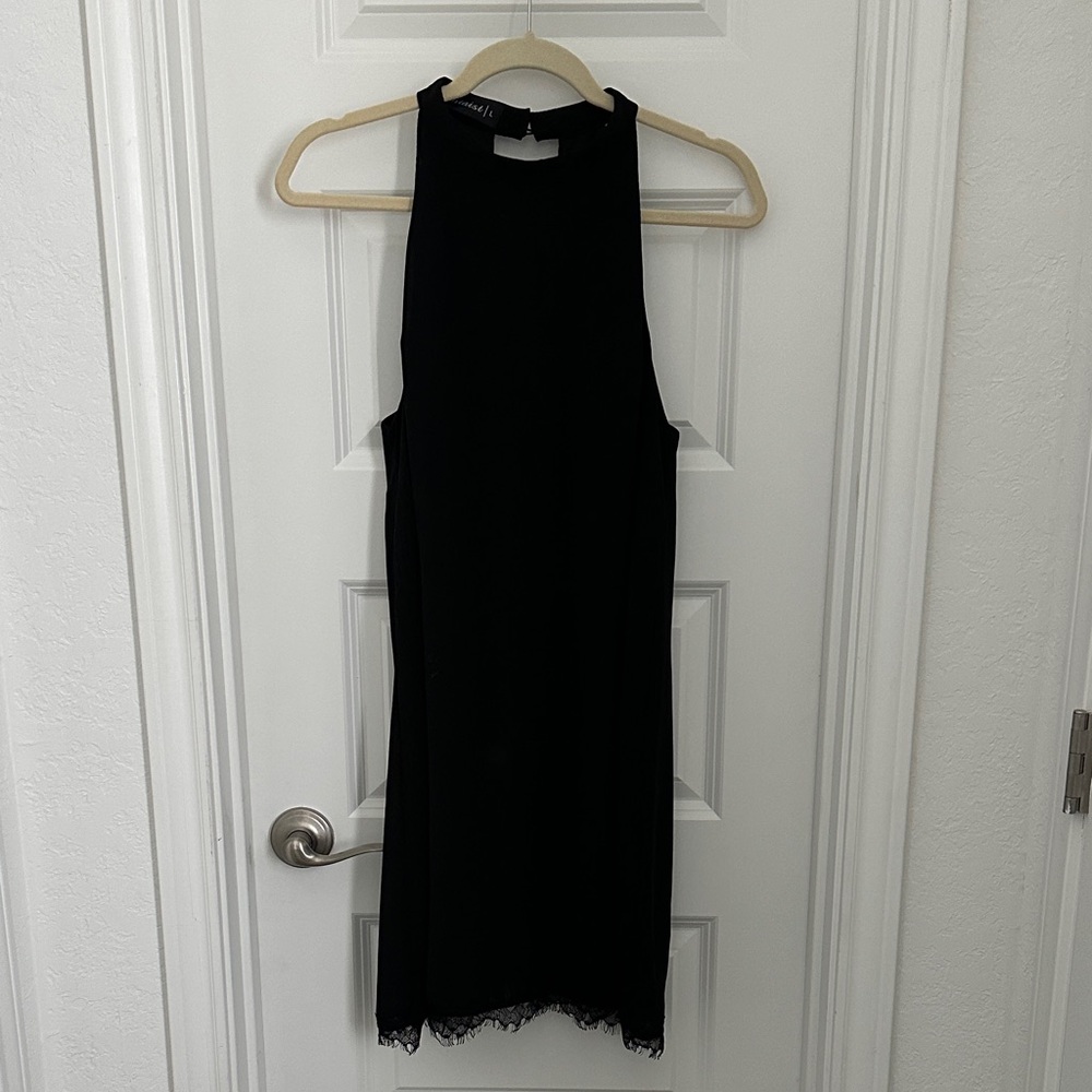 Elegant Black Sleeveless Dress